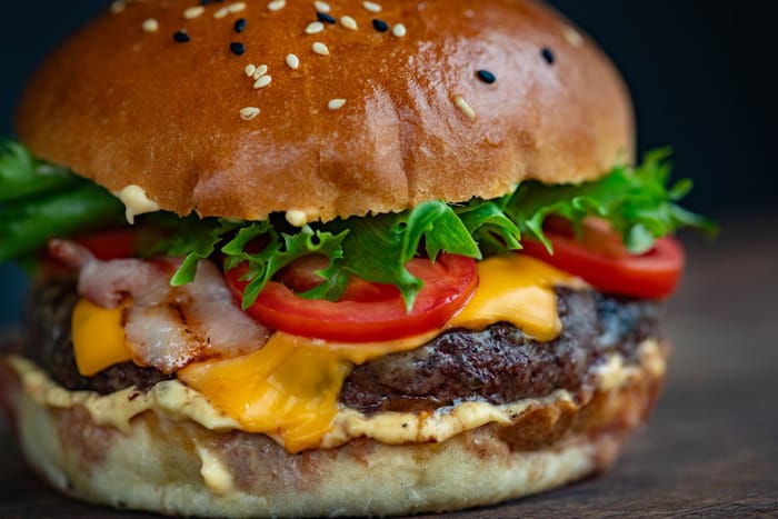 Glazed & Confused Moose Burger